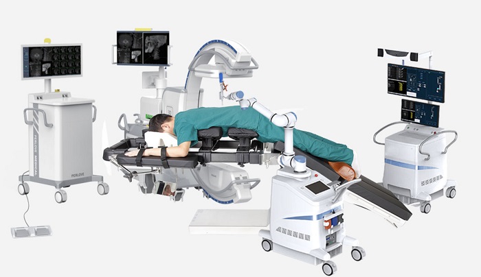 普愛骨科手術機器人+碳纖維手術床